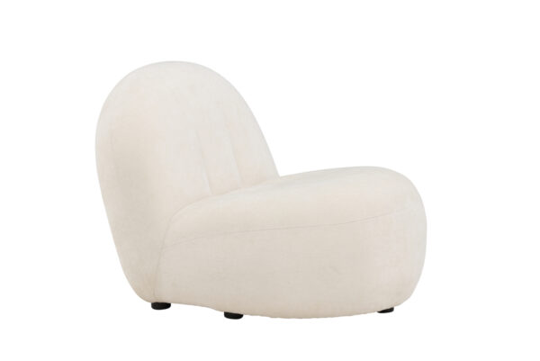 Fauteuil blanc Omer