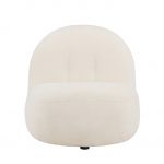 Fauteuil blanc Omer