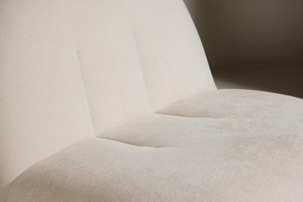 Fauteuil blanc Omer