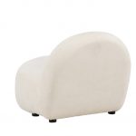 Fauteuil blanc Omer