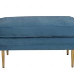 Pouf bleu Bosco