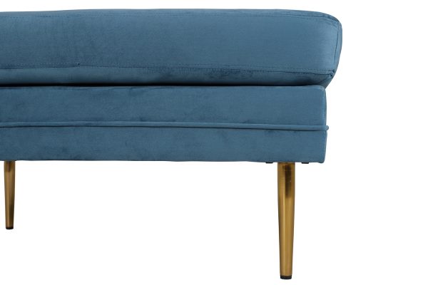 Pouf bleu Bosco