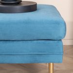 Pouf bleu Bosco