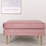Pouf rose Bosco