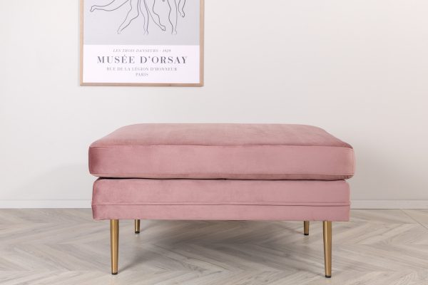 Pouf rose Bosco