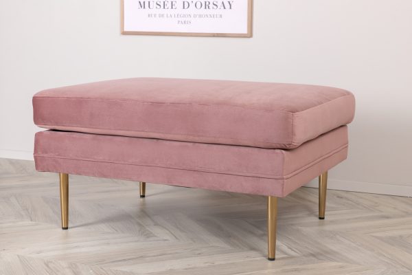 Pouf rose Bosco