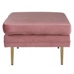 Pouf rose Bosco