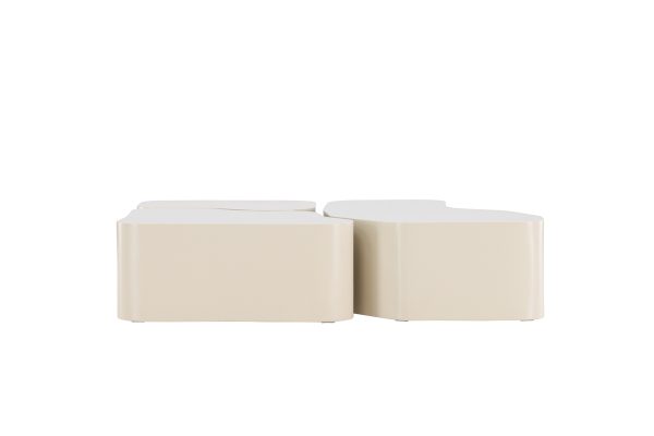 table basse beige noline esprit rotin home (3) Table basse beige Noline