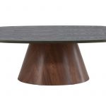 Table basse Lamar – Plateau Vert foncé