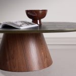 Table basse Lamar – Plateau Vert foncé