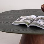 Table basse Lamar – Plateau Vert foncé