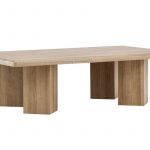 table basse lille_esprit rotin home (1) Table basse Lille avec structure en MDF et plateau de 140 cm, design contemporain pour salon