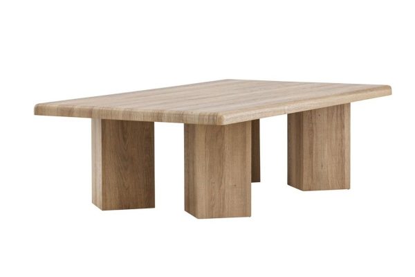 table basse lille_esprit rotin home (8) Table basse Lille avec structure en MDF et plateau de 140 cm, design contemporain pour salon
