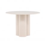 table de repas beige olga esprit rotin home (14) Table repas beige ronde Olga