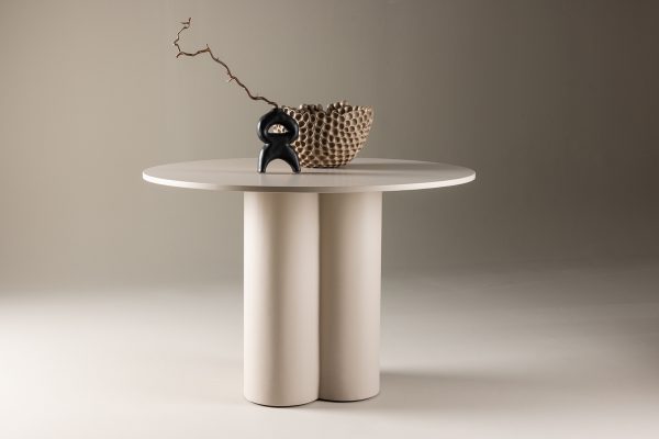 table de repas beige olga esprit rotin home (9) Table repas beige ronde Olga