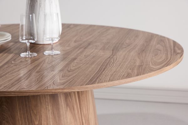 Table de repas ronde Lamar 150 cm