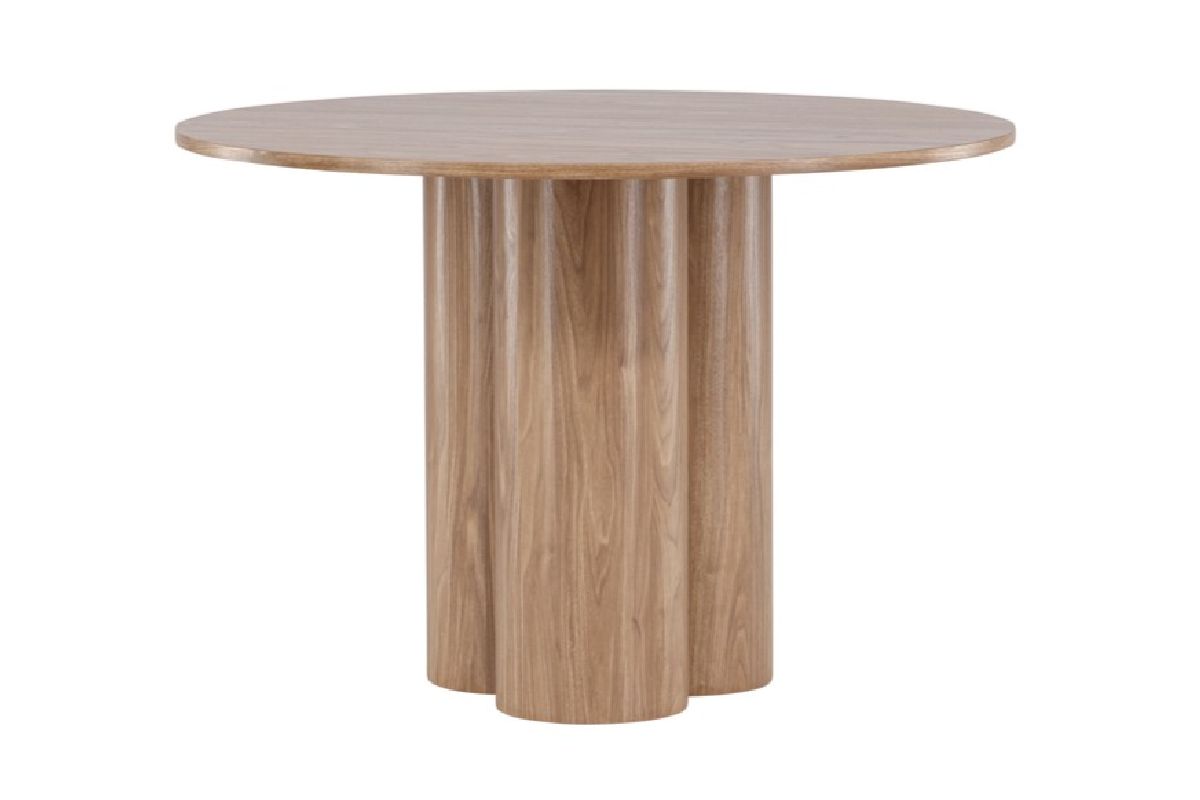 table de repas moka olga esprit rotin home (7) Table repas moka ronde Olga, table design 4 places avec pied central.