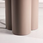 table de repas taupe olga esprit rotin home (2) Table repas taupe ronde Olga