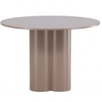 table de repas taupe olga esprit rotin home (3) Table repas taupe ronde Olga