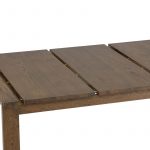 Table de salle à manger extensible Velia - Marron