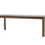 Table de salle à manger extensible Velia - Marron