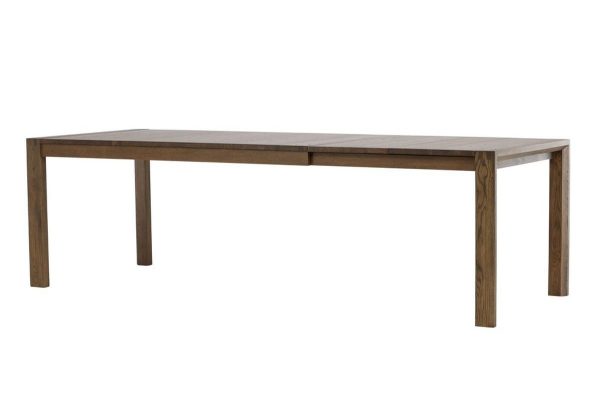 Table de salle à manger extensible Velia - Marron