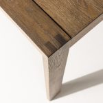 Table de salle à manger extensible Velia - Marron