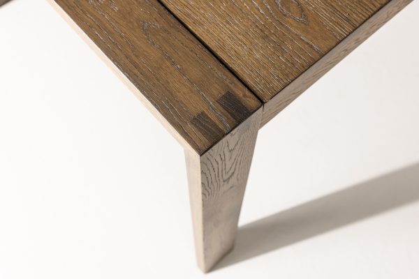 Table de salle à manger extensible Velia - Marron