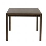 Table de salle à manger extensible Velia - Marron
