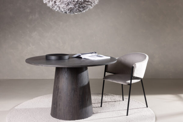 table repas lamar noire (2) Table repas ronde Lamar – Noire