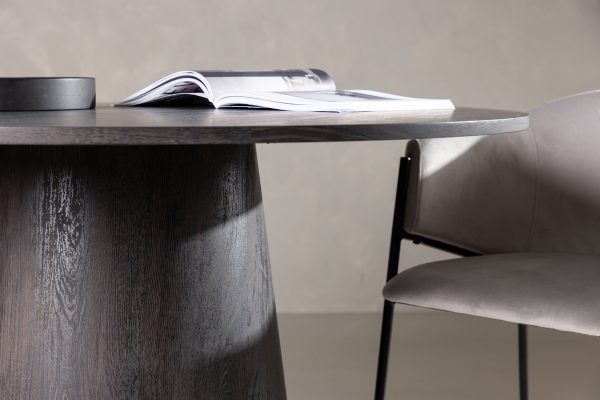 table repas lamar noire (4) Table repas ronde Lamar – Noire